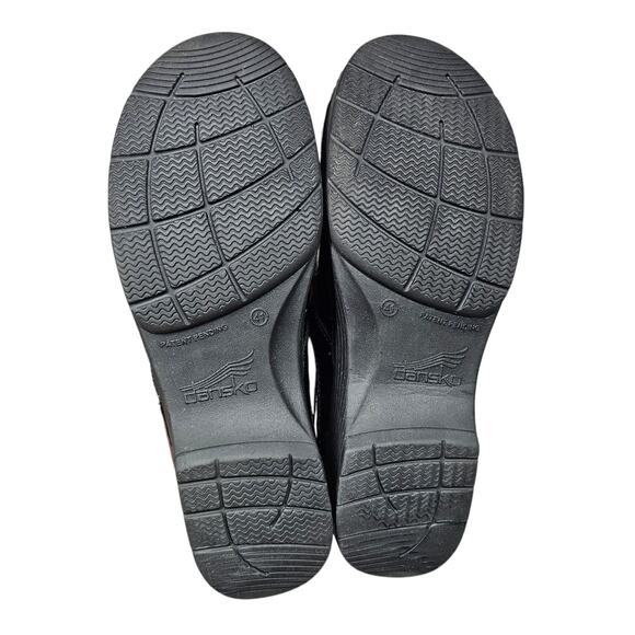 Dansko LT PRO Tooled Black Floral Professional Clog Leather EU 41 | US 10.5-11 - Picture 8 of 9